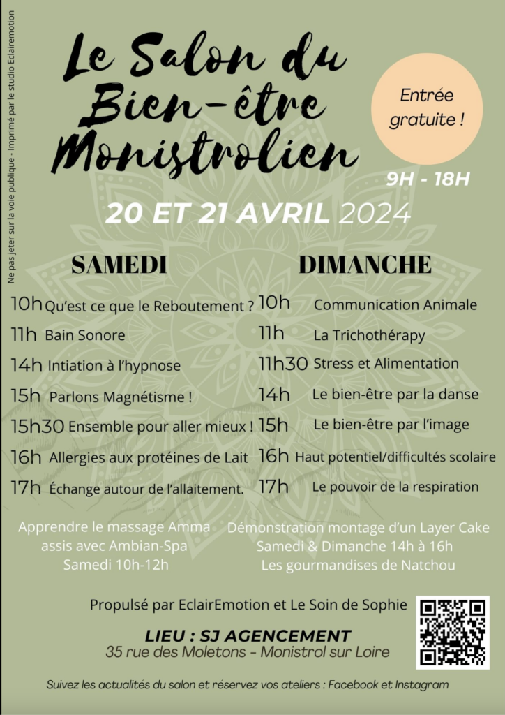 LE SALON DU BIEN ÊTRE MONISTROLIEN